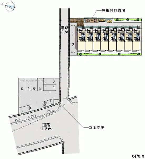 ★手数料０円★名古屋市守山区菱池町　月極駐車場（LP）